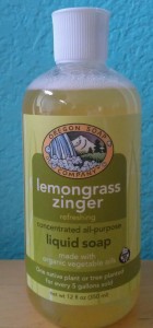 Oregon Soap Company Liquid Soap, Lemongrass Zinger Scent