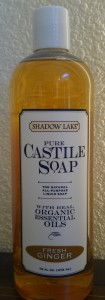 Shadow Lake Pure Castile Soap, Fresh Ginger