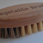 Vegetable brushes are effective for washing produce with thicker skins, such as melons, and are recommended by the FDA .